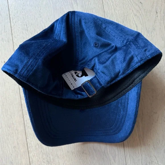 RARE Alpha Tauri Velvet Strapback Hat *NWT*